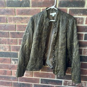 Olives green Cold water creek  blazer